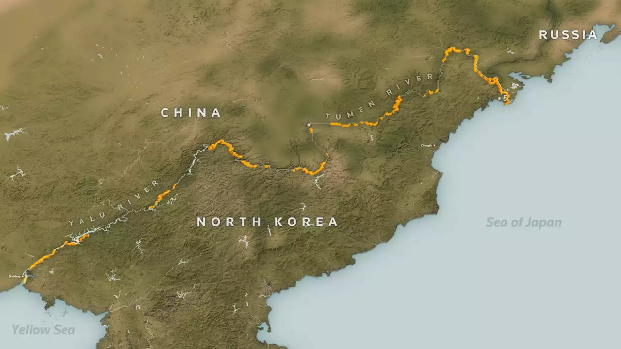 North Korea spent the pandemic building a huge border wall