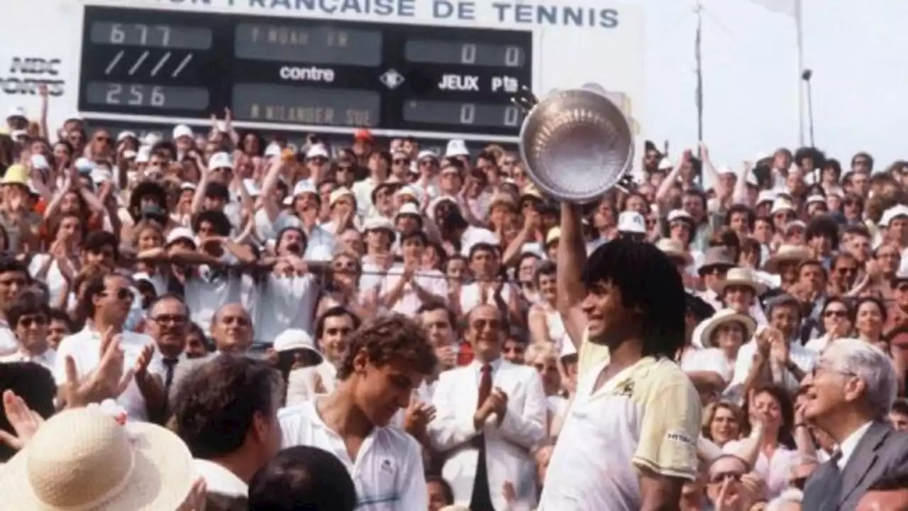 Tennis: il y a quarante ans, le sacre de Yannick Noah à Roland-Garros