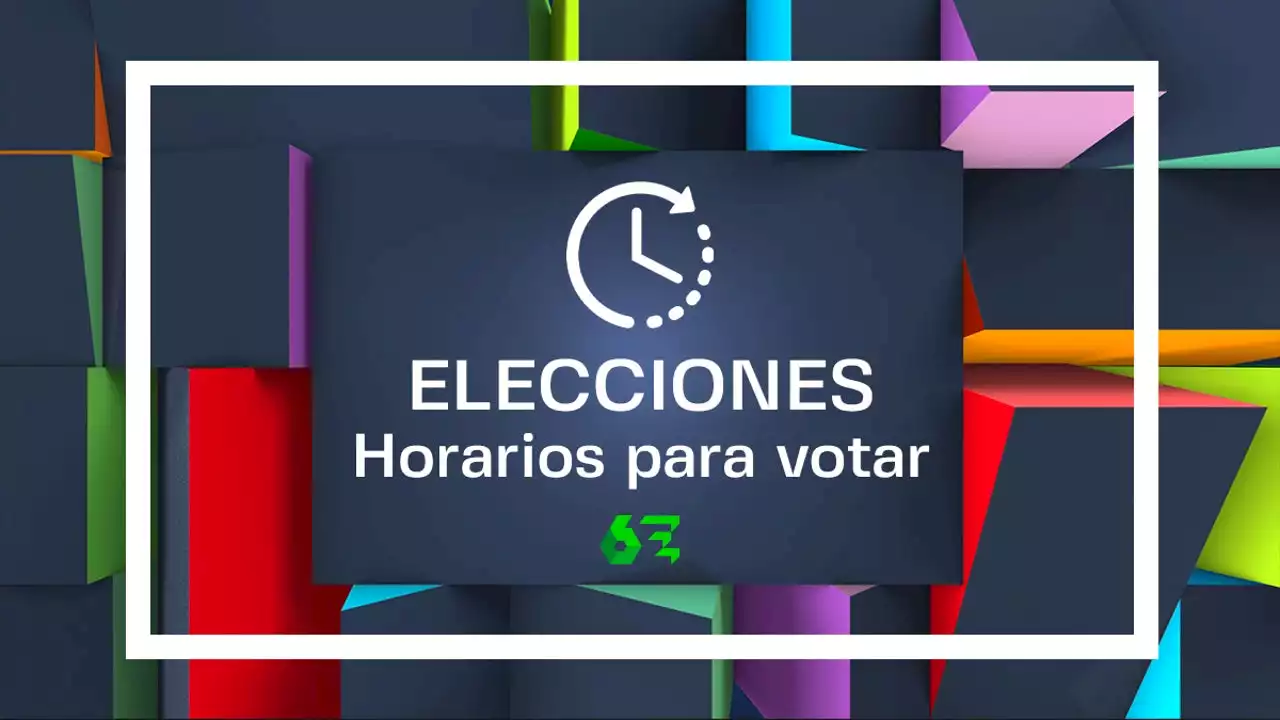 ¿A qué hora abren los colegios electorales y a qué hora se puede votar?