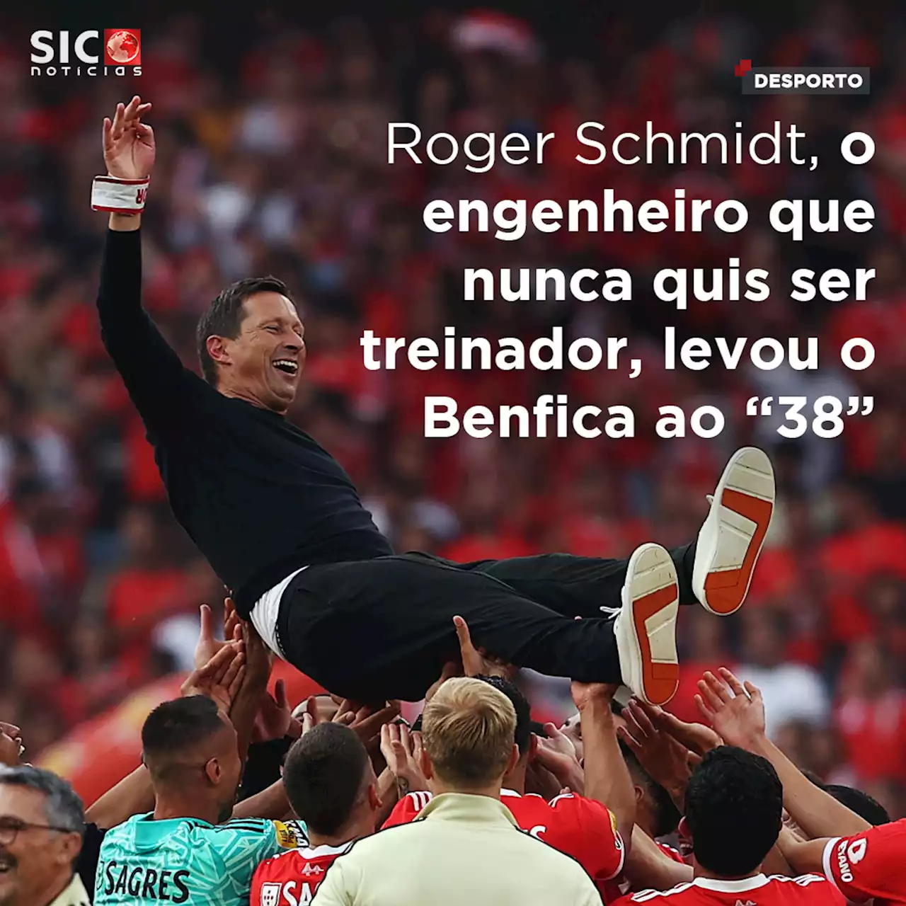 Roger Schmidt, o engenheiro que nunca quis ser treinador, levou o Benfica ao '38'