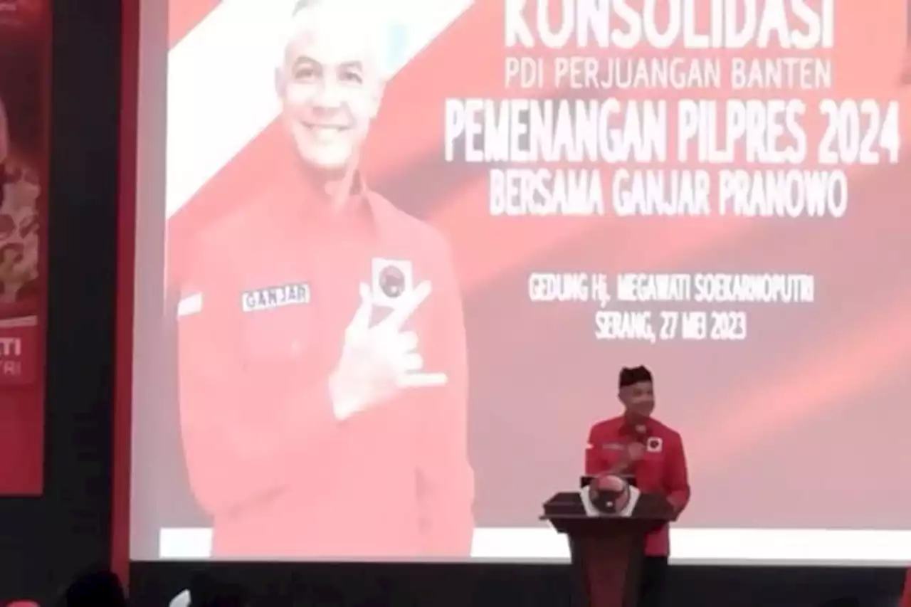 Sambangi Kader Banteng Banten, Ganjar Pranowo Sebut Pentingnya Peran Ulama