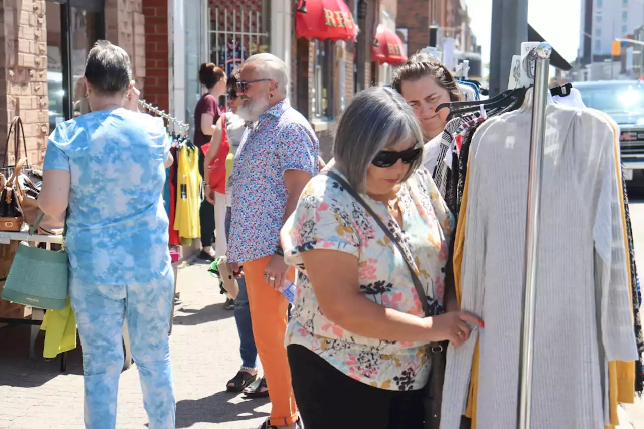 Downtown was booming for Sault’s Longest Garage Sale