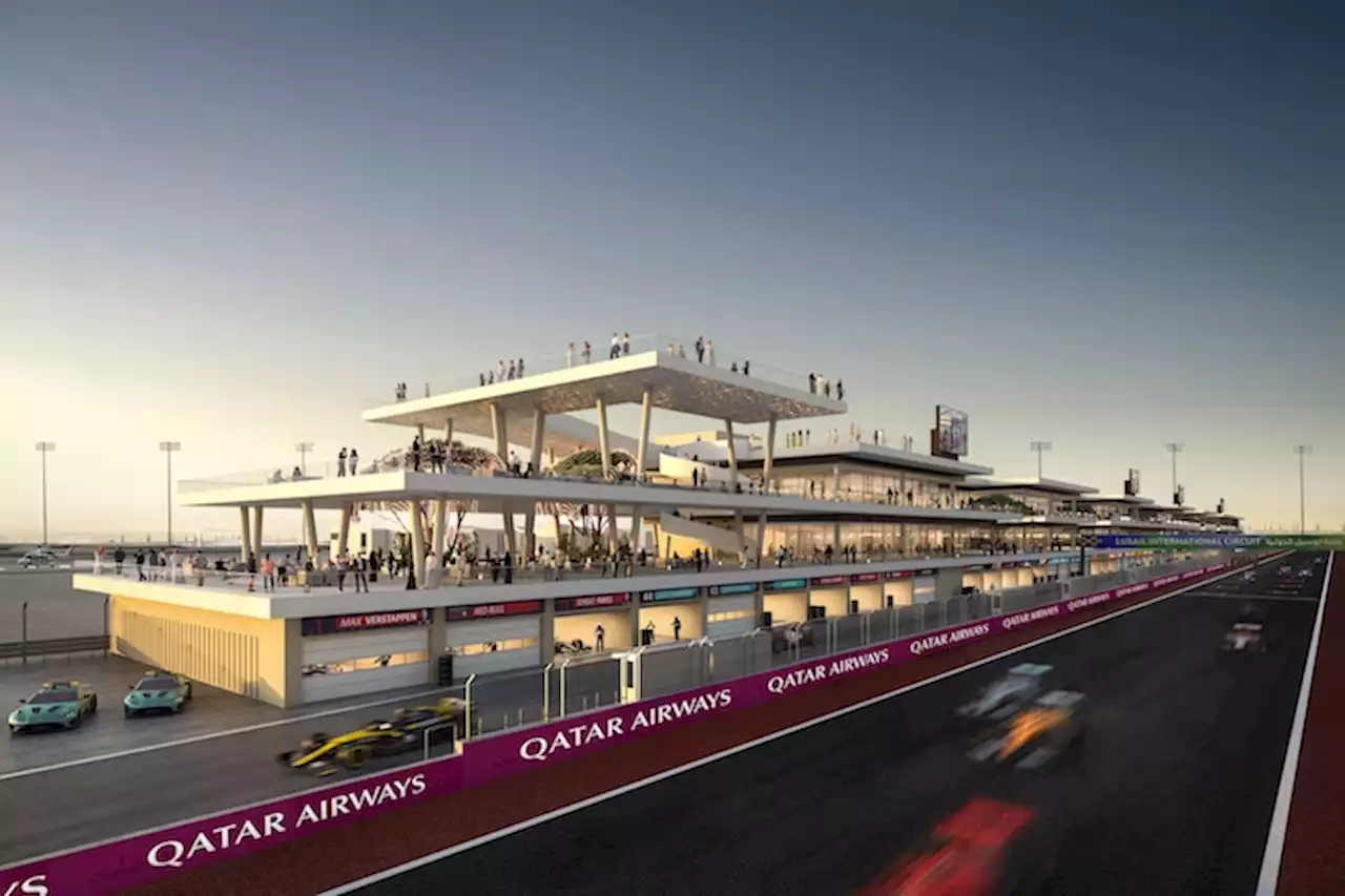 Umbau am Losail Circuit in Katar: Arbeit im Plan