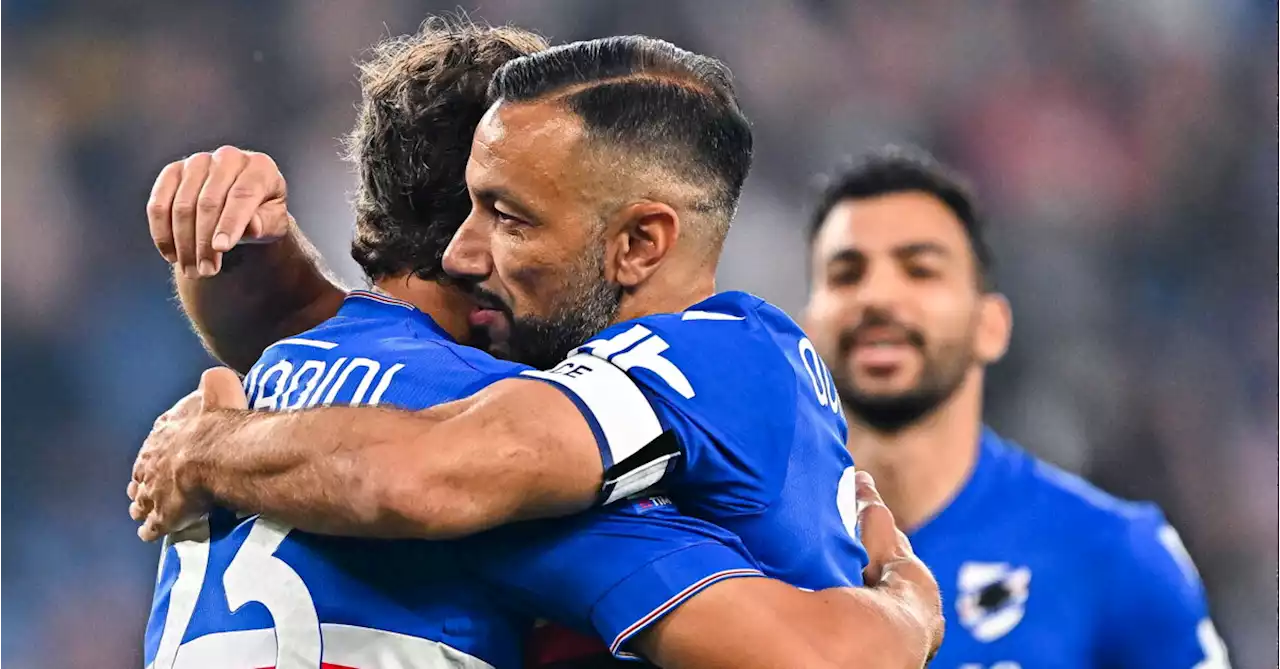 Quagliarella ovazione, lacrime e promesse: &quot;Samp, ti riporto in A&quot;