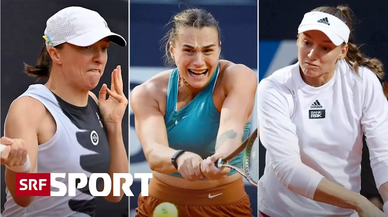 Swiatek, Sabalenka & Rybakina - Ein Trio macht Jagd auf den Titel in Roland Garros