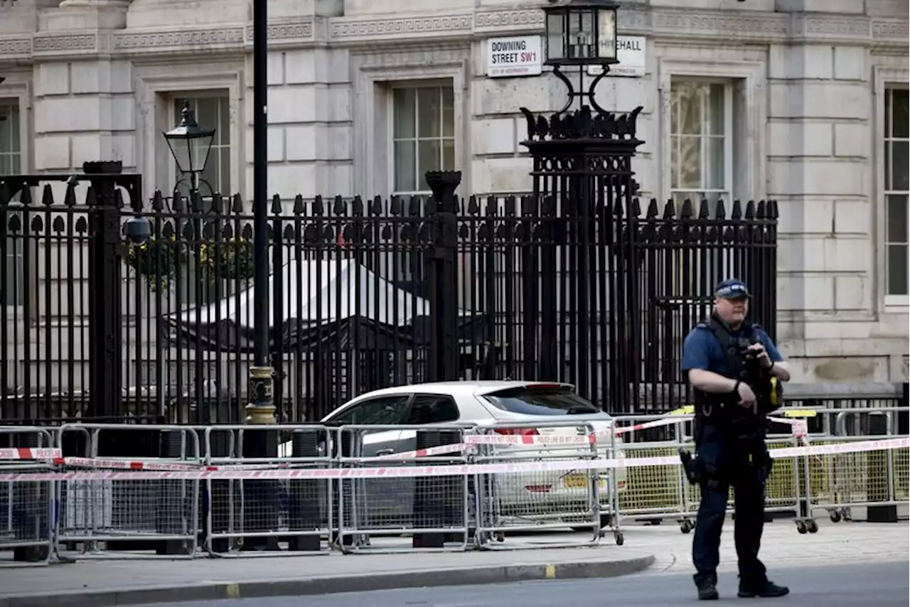 Man released after Downing Street car collision, UK police say