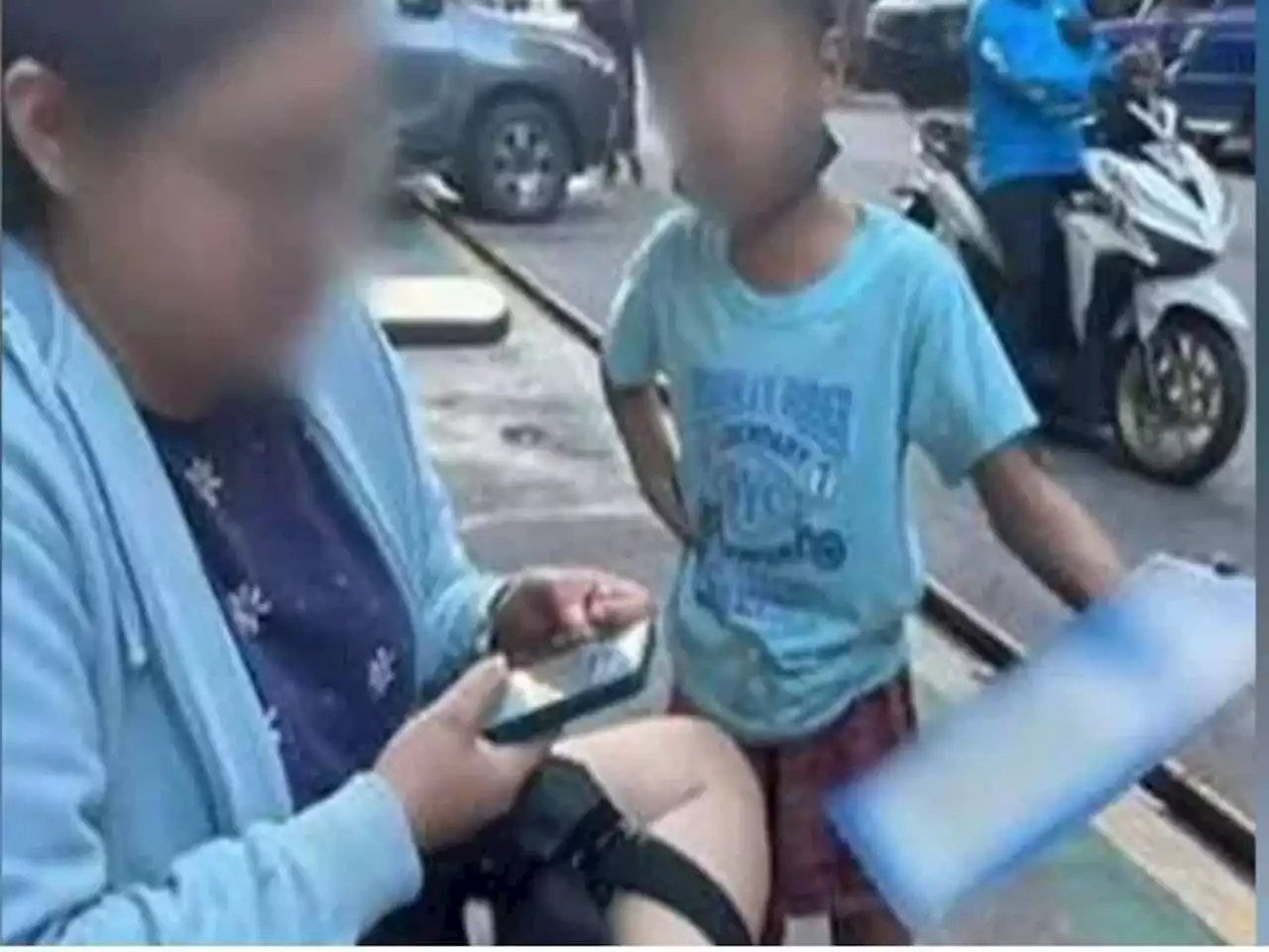 Philippine authorities warn of syndicate crime behind children beggar using QR code