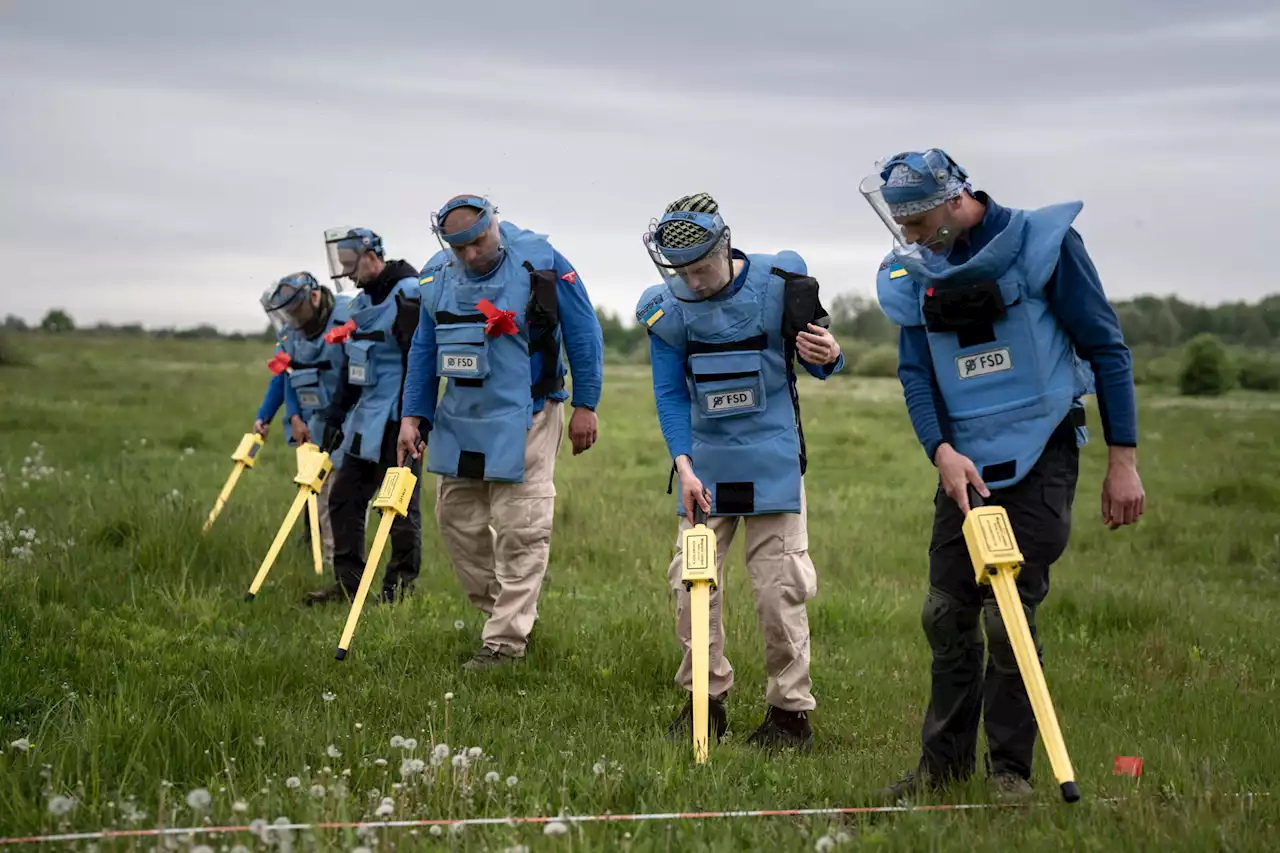 Mit Minensuchern in der Ukraine – «Eine Mine macht niemals klick. Sie macht bumm – und das wars»