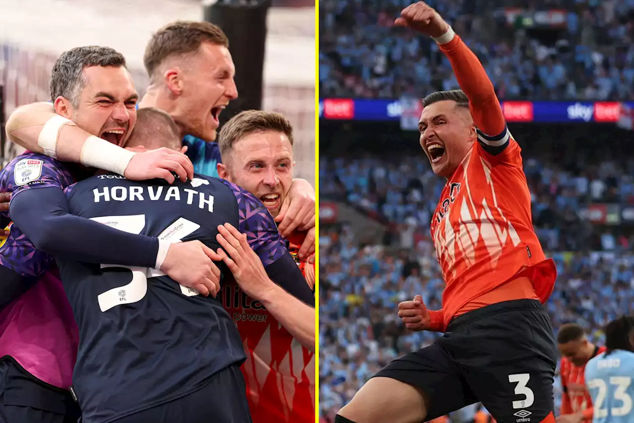 Luton win dramatic penalty shootout to seal promotion to Premier League