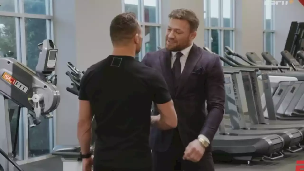 Watch McGregor tell Chandler ‘you’ll do what you're told’ during awkward first meeting