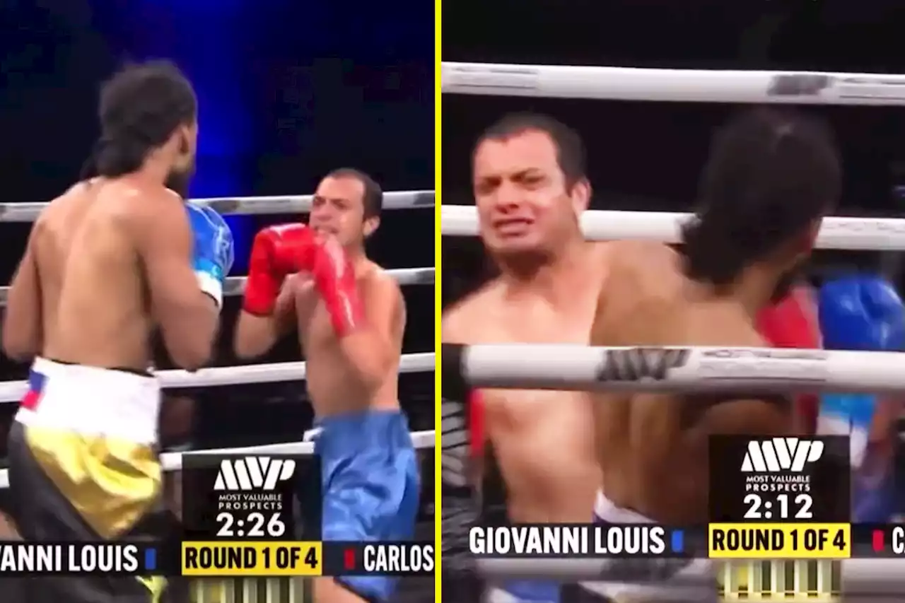 'What the hell is this?' - Fans outraged by boxer's awful technique as he 'starts crying'