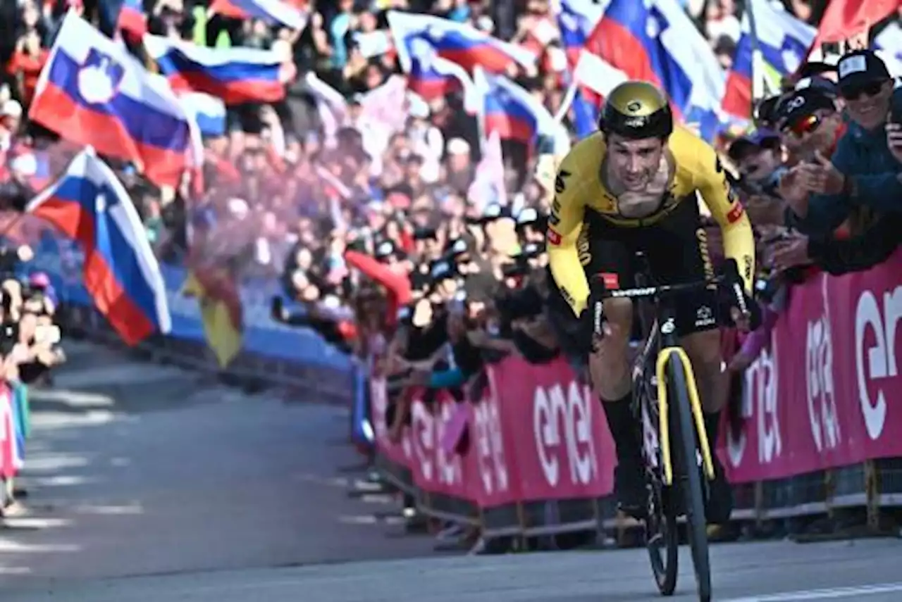 Roglic ipoteca il Giro: vince cronoscalata e maglia rosa