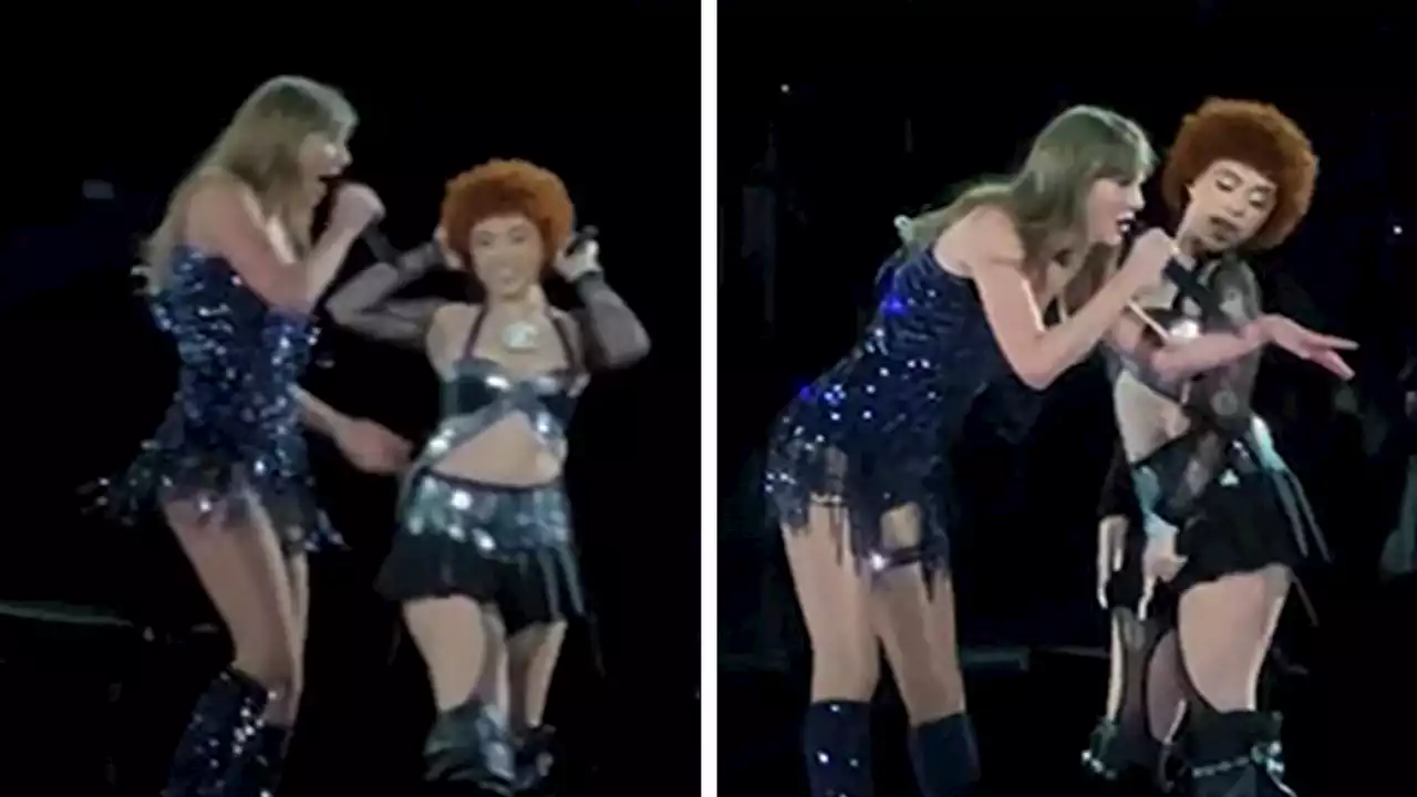 Taylor Swift and Ice Spice Perform 'Karma' At New Jersey Eras Concert