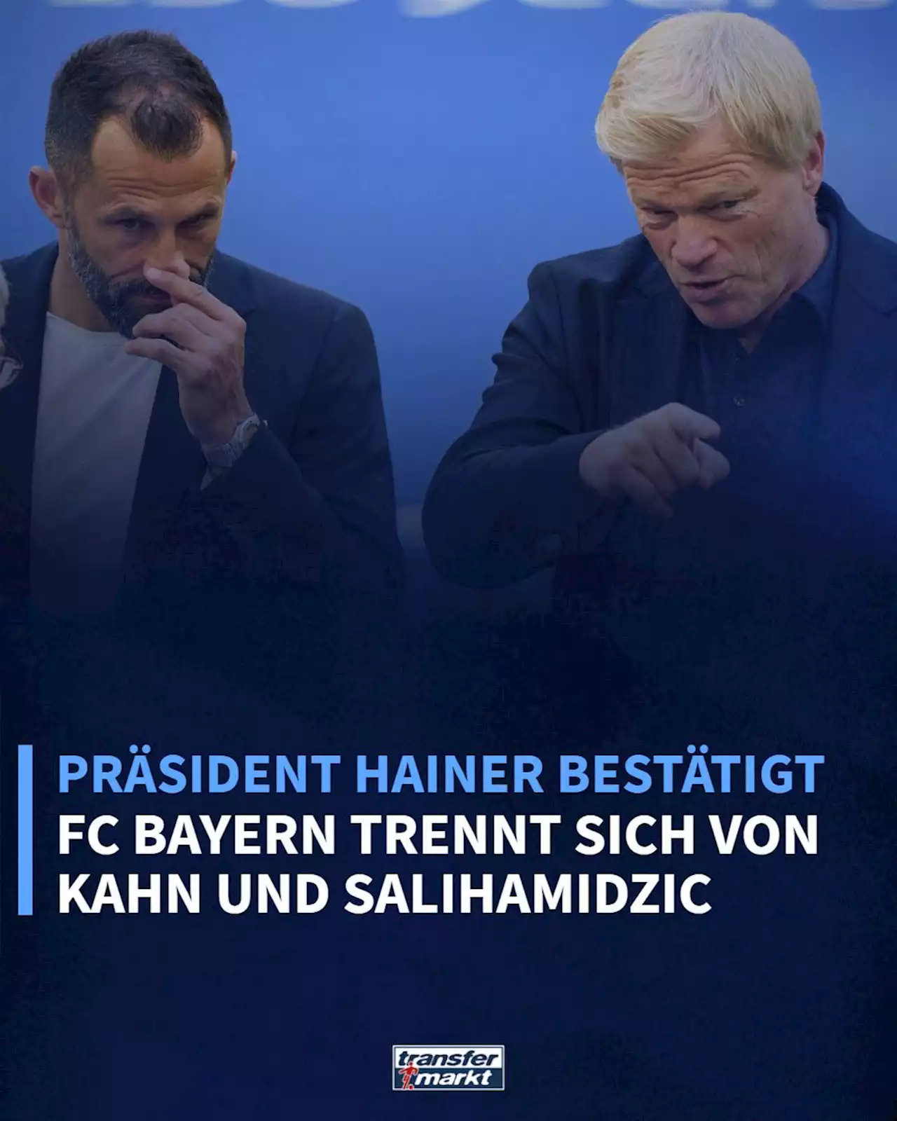 Offiziell: FC Bayern trennt sich von Kahn und Salihamidzic – Klub verbot Kahn Reise zum Spiel