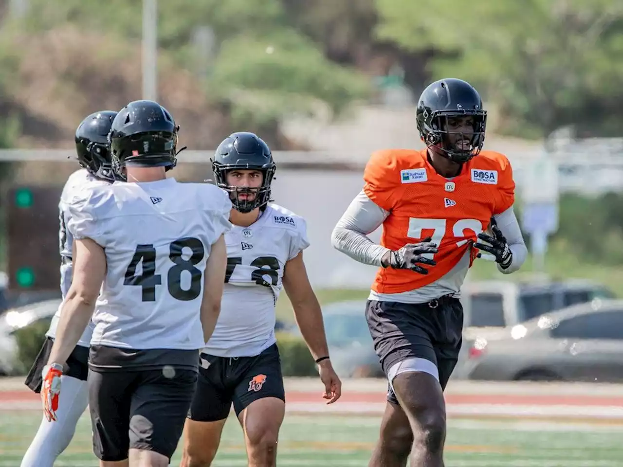 From Italy to B.C.: Jevoni Robinson has taken an unusual route to the CFL