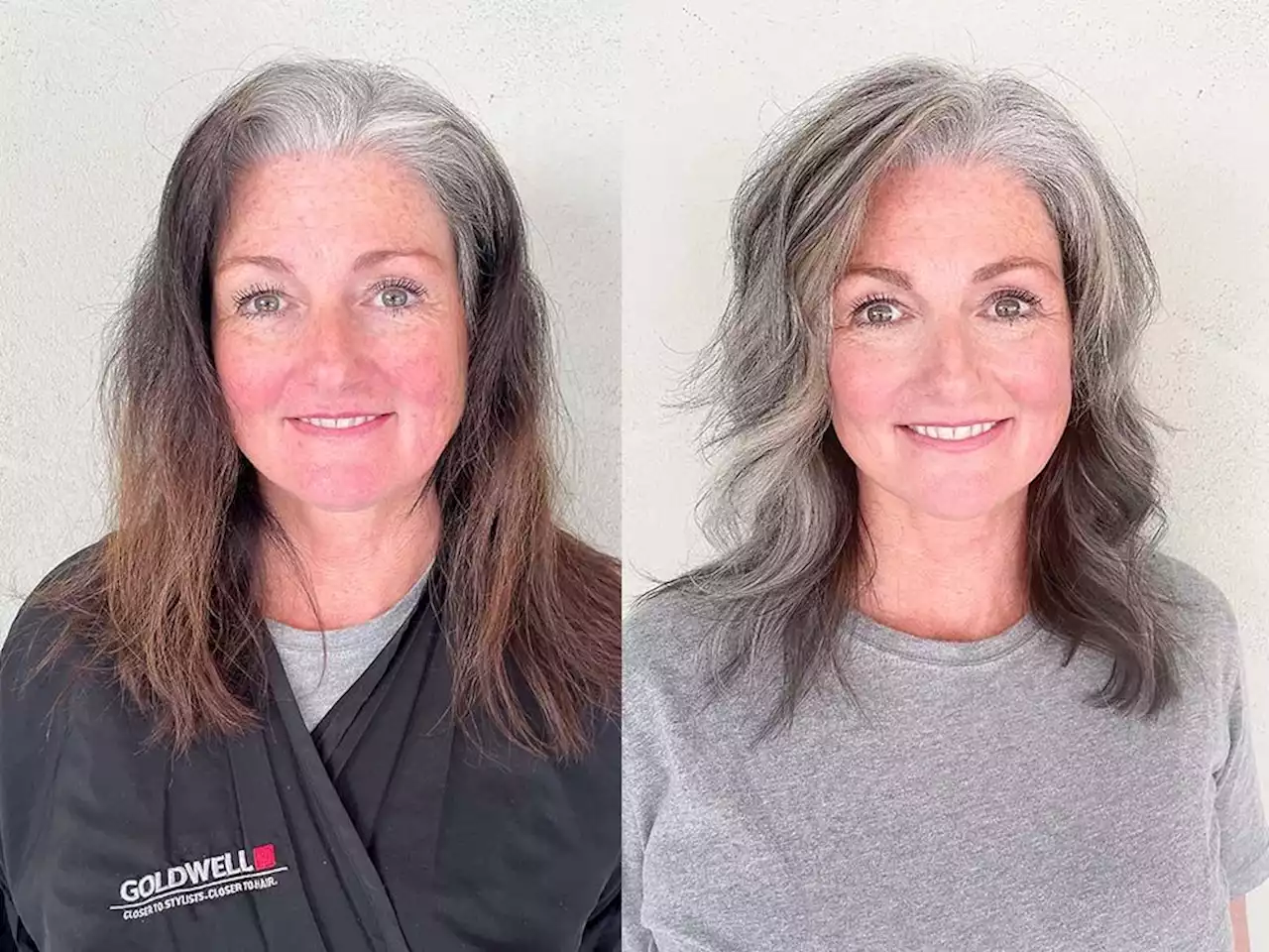 Makeover: Seamlessly blending grey for natural, sophisticated look