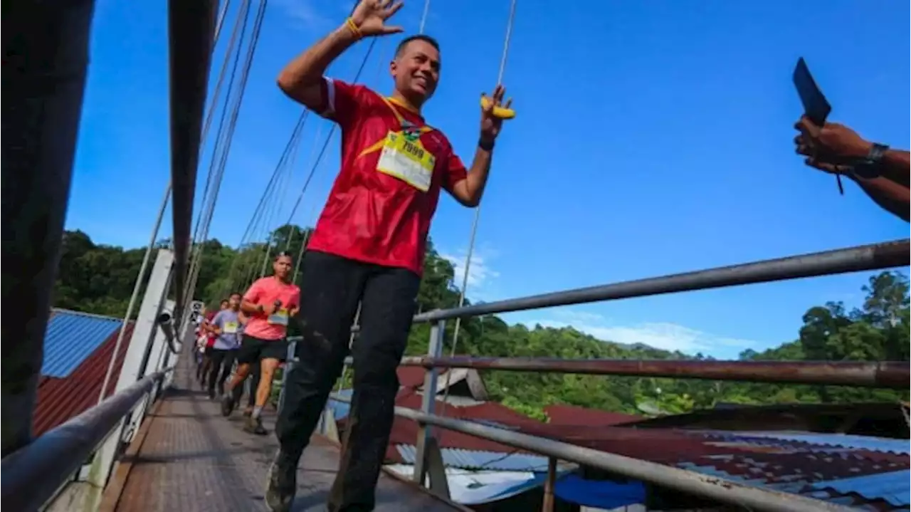 Wagub Sumut dan Pangdam Ramaikan Bukit Lawang Orangutan Trail Run 2023