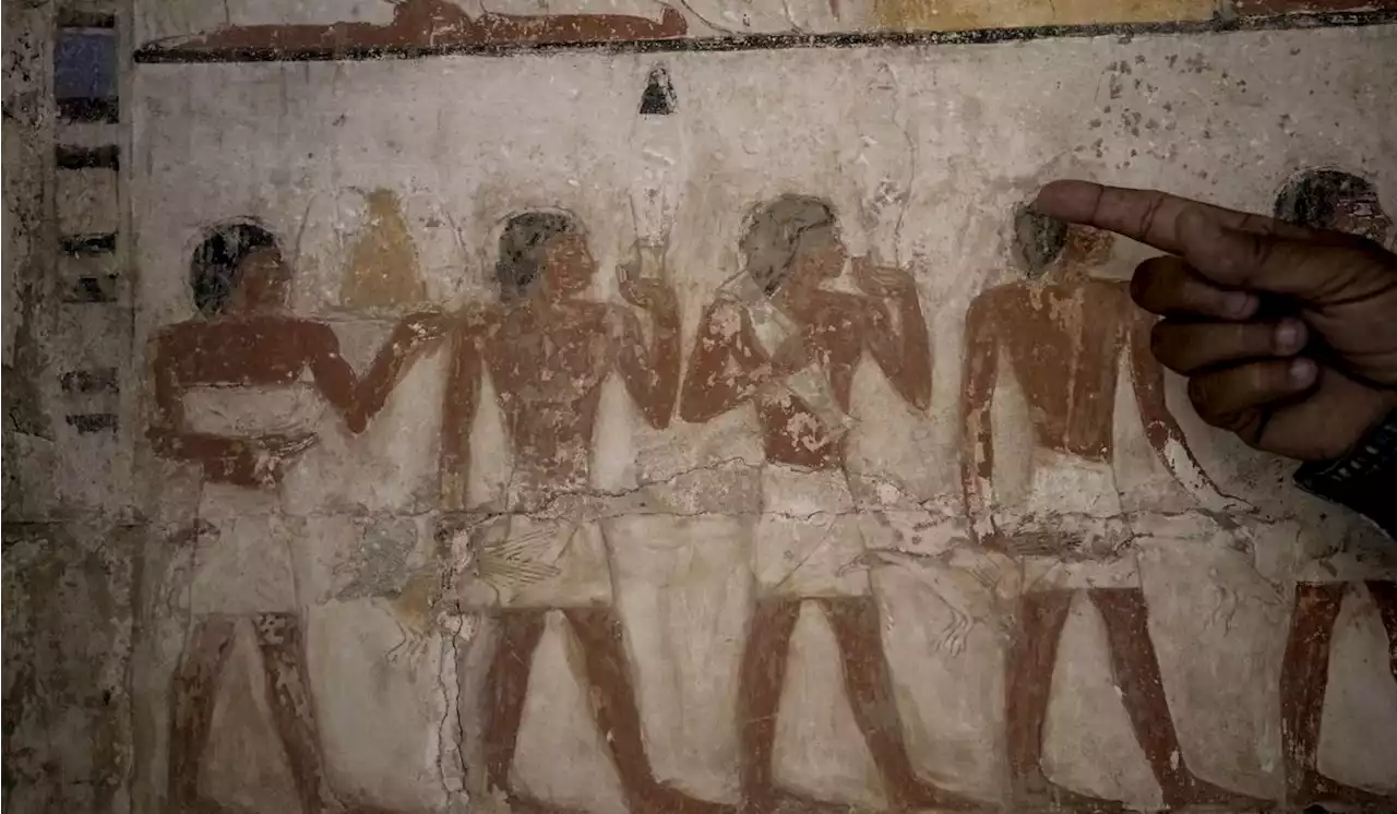 Egypt unveils recently discovered ancient workshops, tombs in Saqqara necropolis