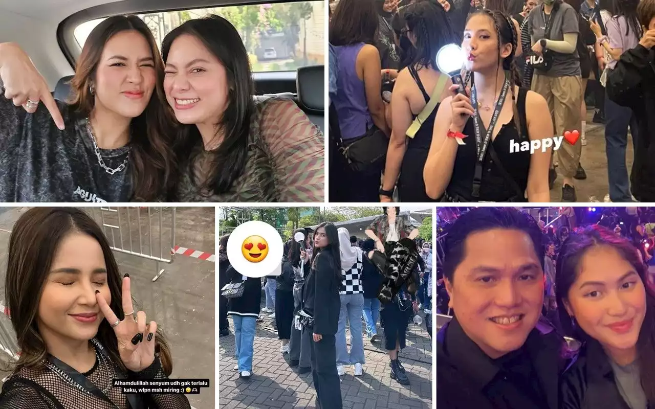 Erick Thohir Hingga Raisa, 11 Potret Seru Public Figure Nonton Konser Solo Suga BTS