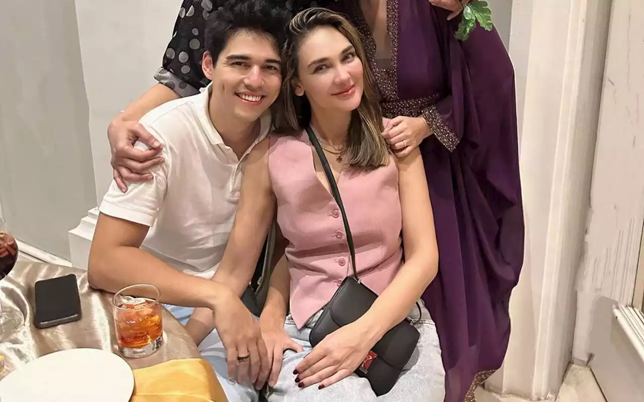 Luna Maya Tulis Caption Bahasa Perancis Usai Dikira Ngedate Bareng Maxime, Digoda First Kiss