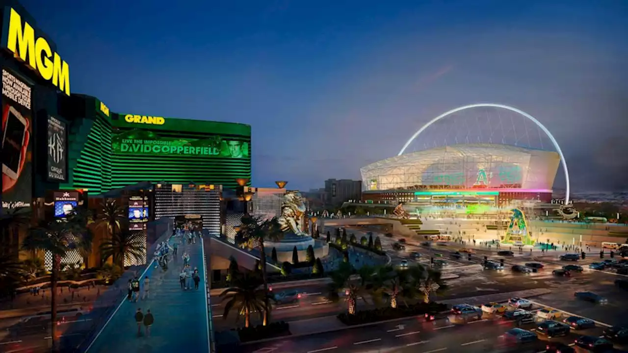 New bill to build Athletics stadium on Las Vegas Strip caps Nevada's cost at $380 million