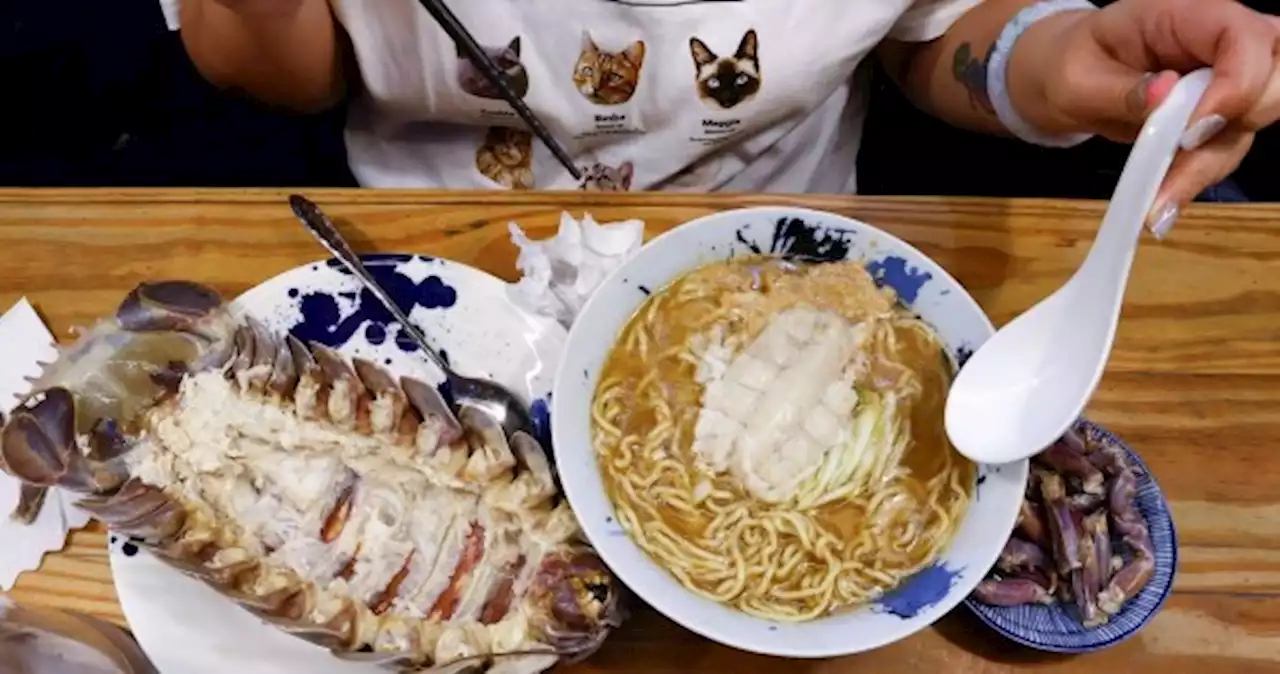 Giant isopod noodles in Taiwan: Scholar warns of potential health risks