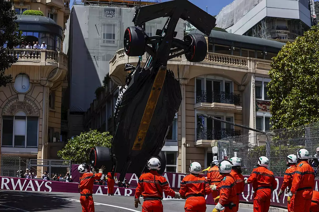 The Monaco crane lifts that show how Red Bull and Mercedes' F1 floors compare