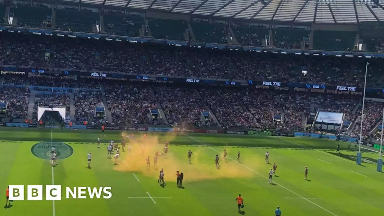 Premiership final: Two charged over Just Stop Oil rugby final protest