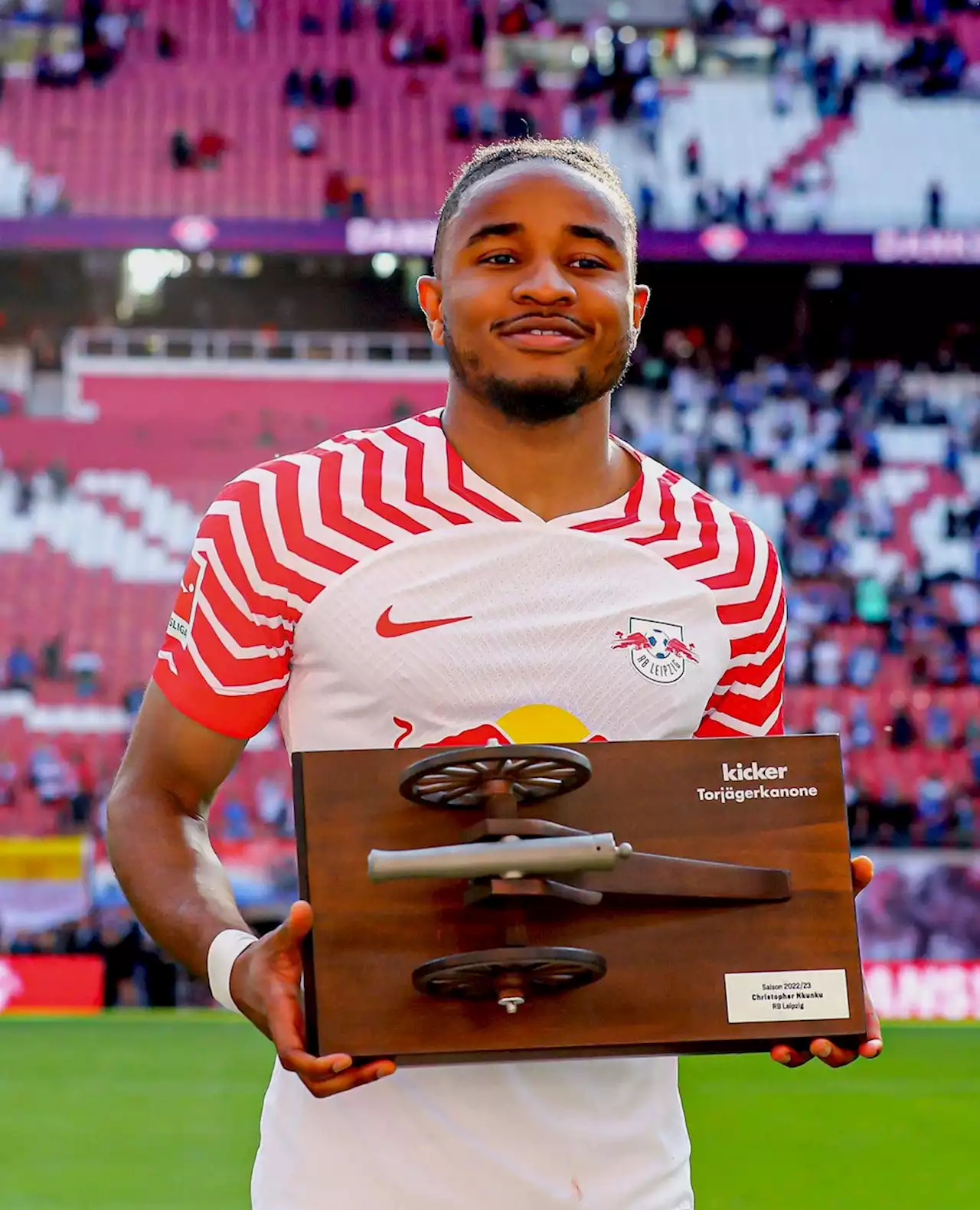 Leipzig : Nkunku termine co-meilleur buteur de Bundesliga malgré sa blessure