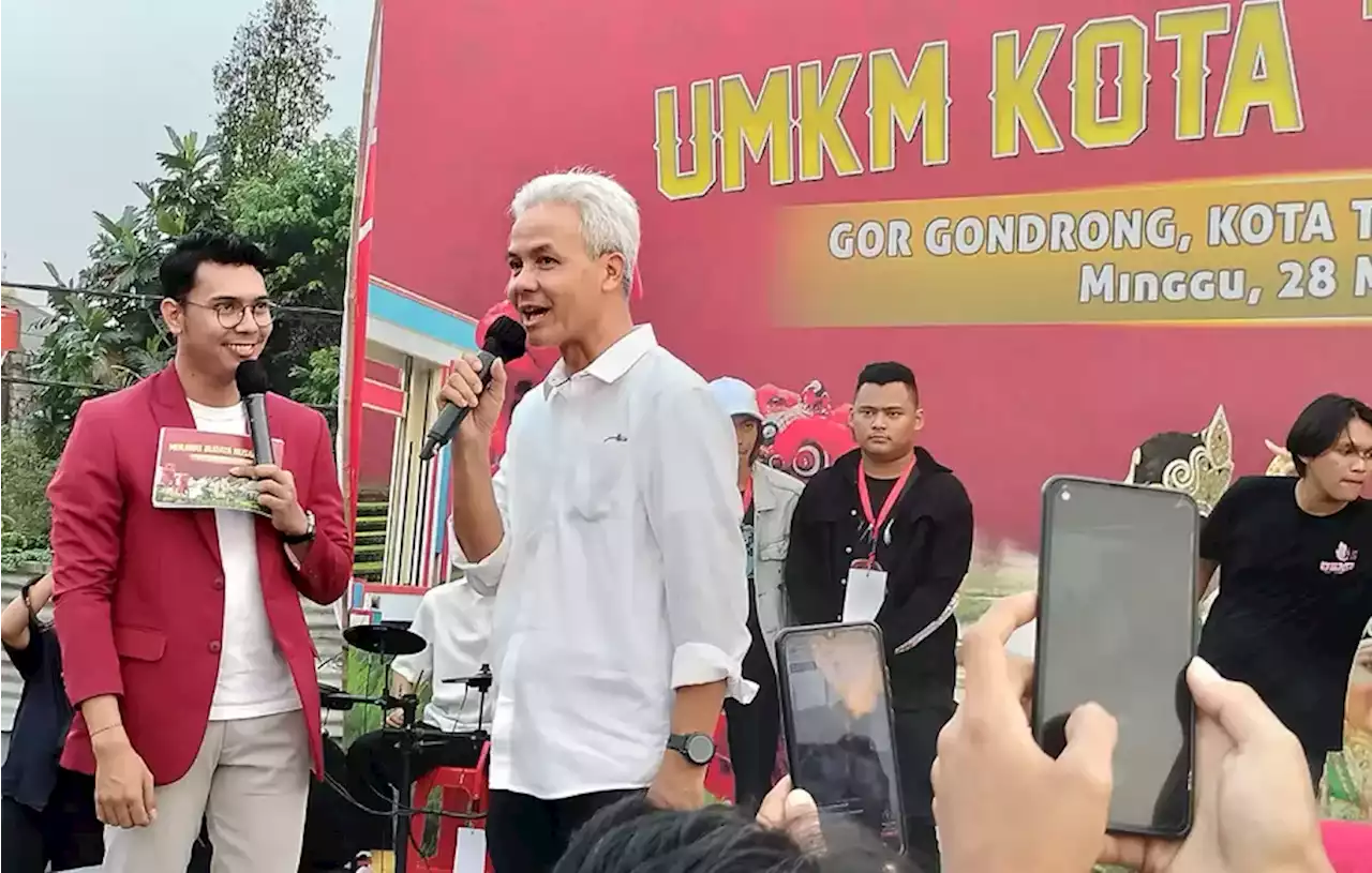 Ganjar Pranowo Pesan kepada Relawan di Tangerang Jaga Bhinneka Tunggal Ika