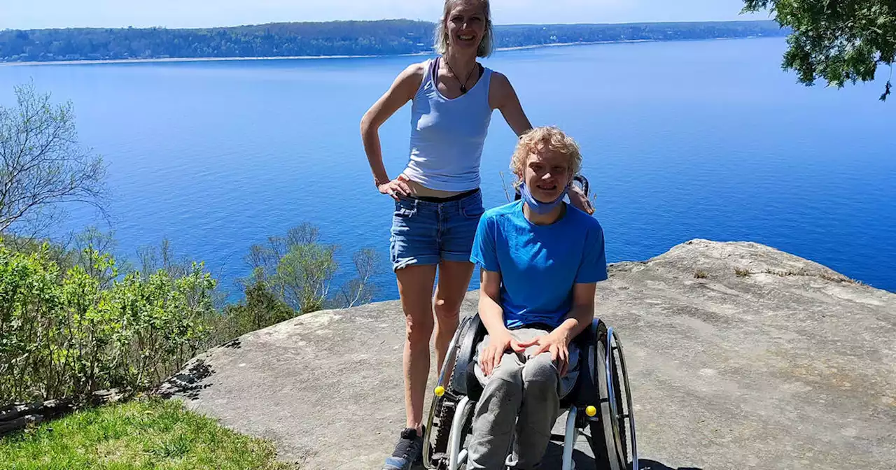 Toronto mother and son aim to make nature more inclusive for wheelchair users