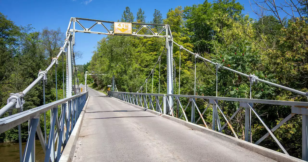 Toronto's only suspension bridge is a tiny gem hidden away in Scarborough