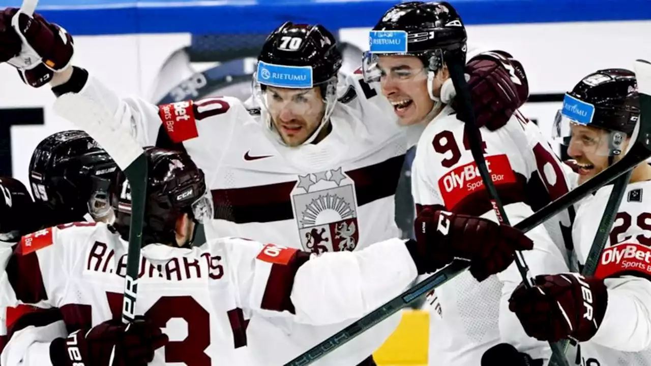 Ice Hockey-Latvia beat US to claim historic World Championship bronze