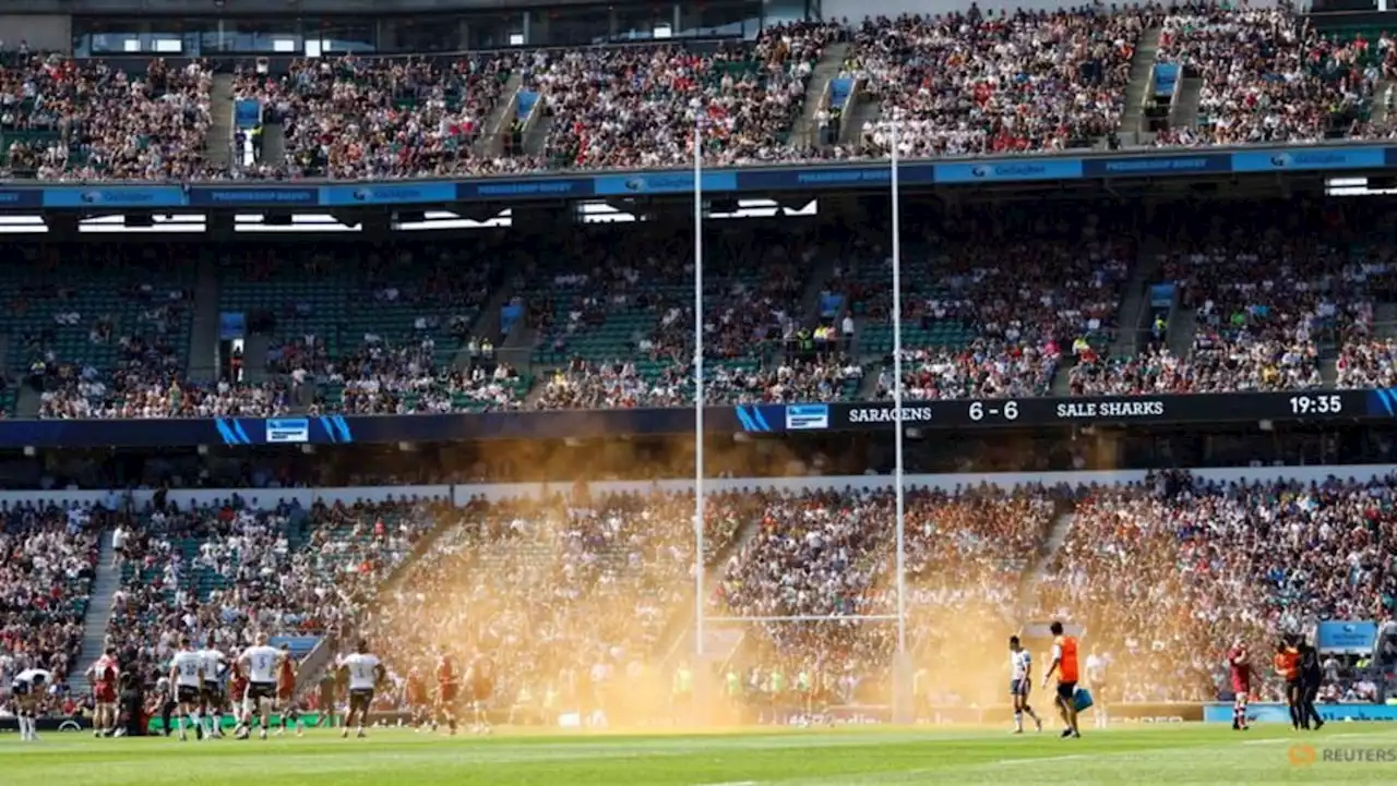 Just Stop Oil activists charged over disrupting rugby final in London