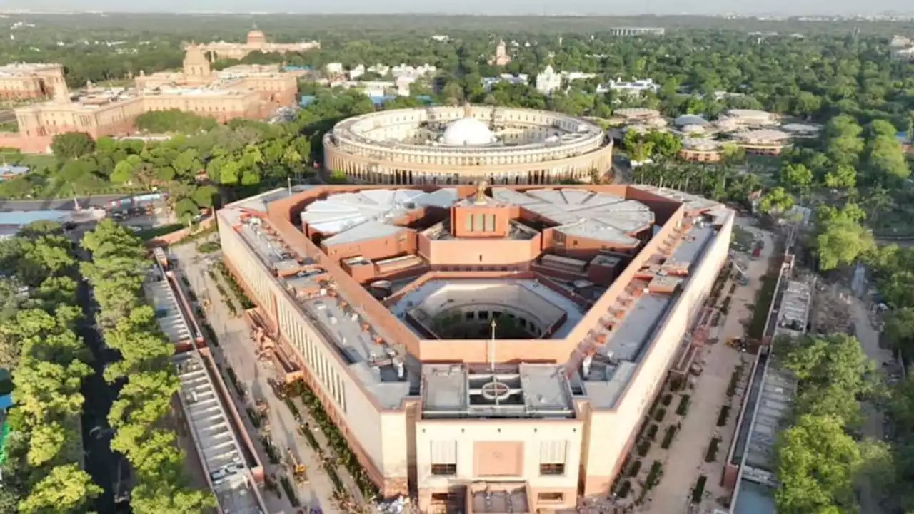 Modi inaugurates new parliament building as part of New Delhi's makeover