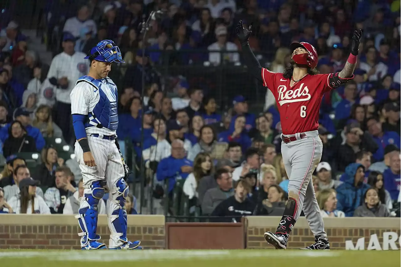 With 8-5 loss, Reds welcome Cubs into last place