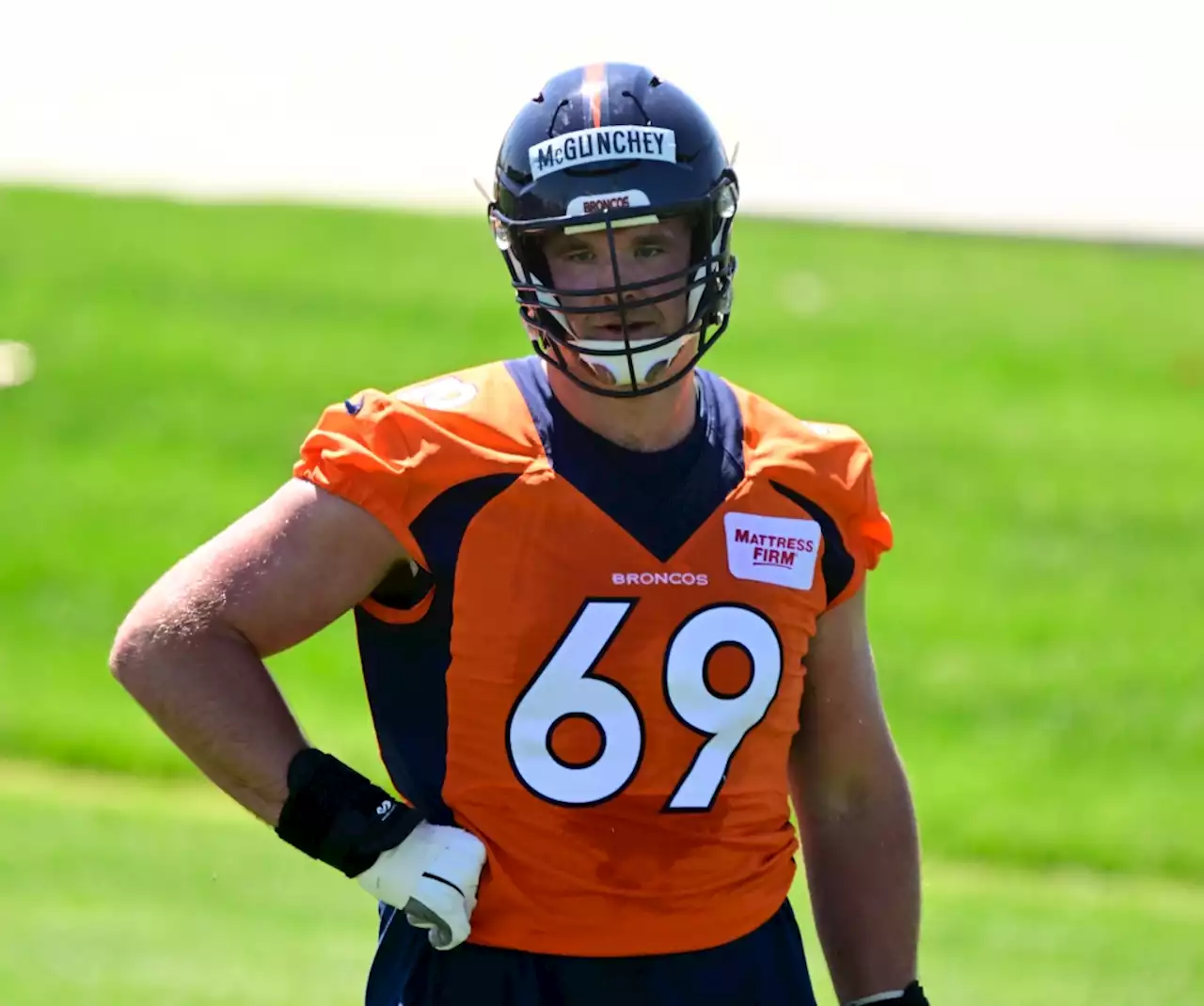 Broncos RT Mike McGlinchey now plays for Zach Strief. His mission: Be like Zach Strief