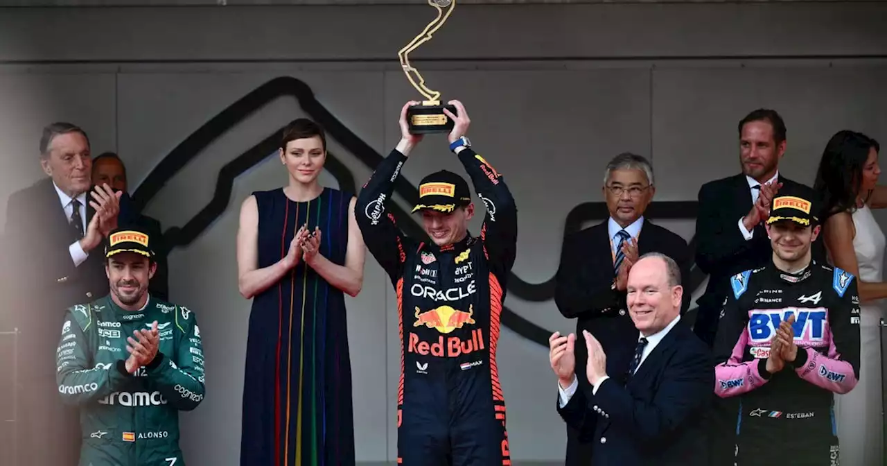 F1: Max Verstappen no tuvo rivales en Mónaco y se llevó la victoria