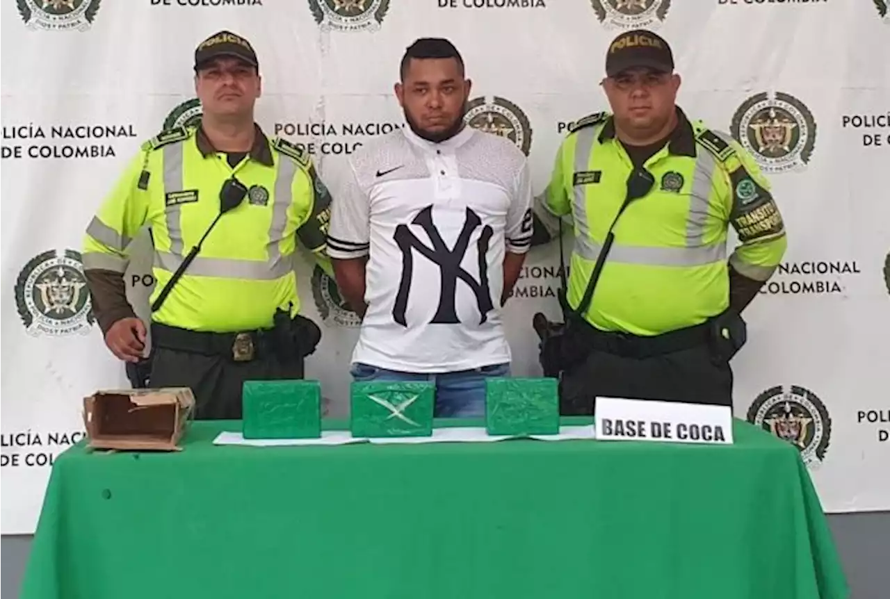 El millonario cargamento de droga que llevaba hombre en un taxi de Barranquilla