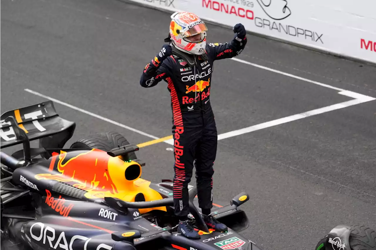 Verstappen leads from start to finish to win Monaco GP