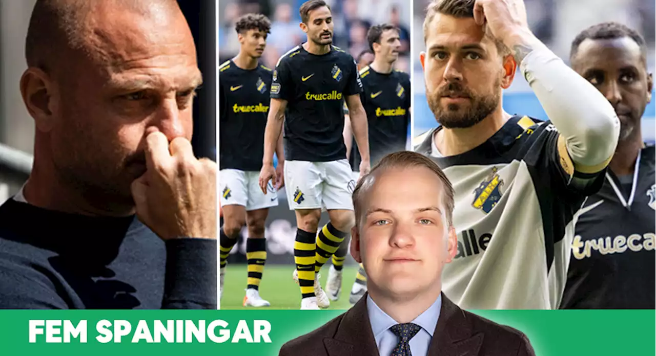 FEM SPANINGAR: 'Superettan 2024 börjar på allvar bli ett tänkbart scenario för AIK'