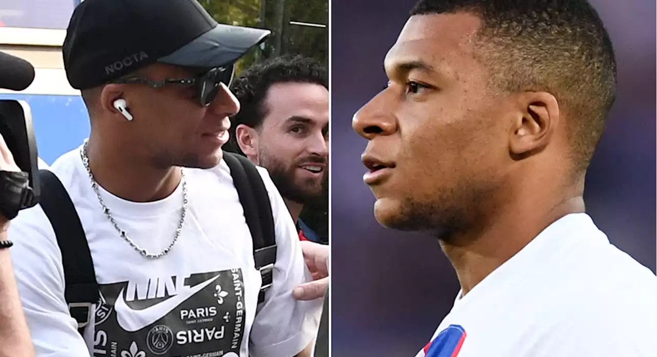 Mbappé bad om ursäkt till supporter - orsakade näsblod under uppvärmningen