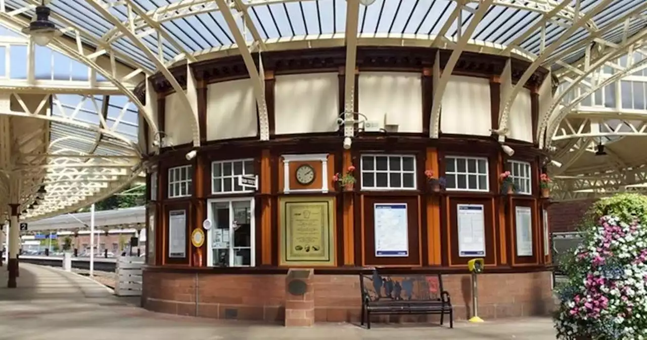 Railway station in pretty seaside town 50 minutes from Glasgow named best in UK