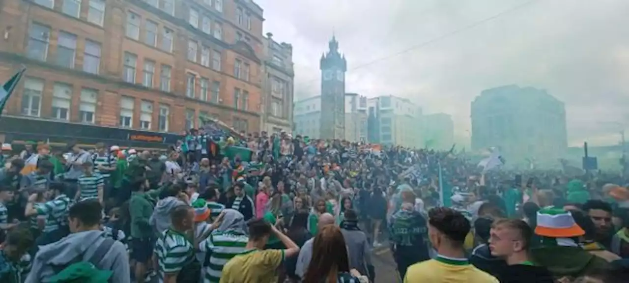 10 arrested and several in hospital following Celtic title win celebrations