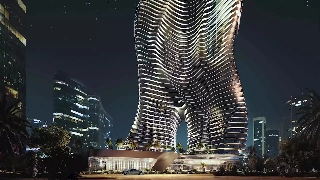 Hyper-luxury Bugatti tower will have its residents drive up to their floor