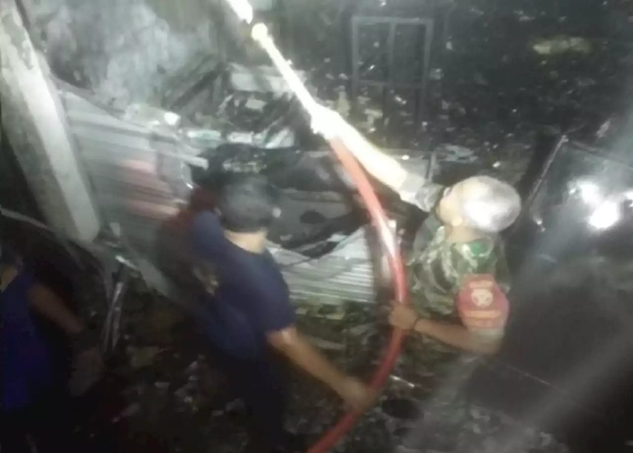 Warung Sembako dan Sarana Upakara Terbakar, Kerugian Capai Rp 300 Juta