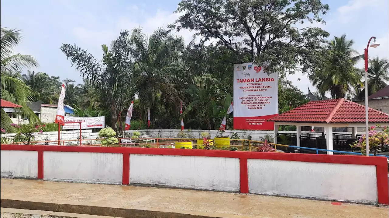 Ada Taman Lansia di Dharmasraya, Semoga Lebih Banyak