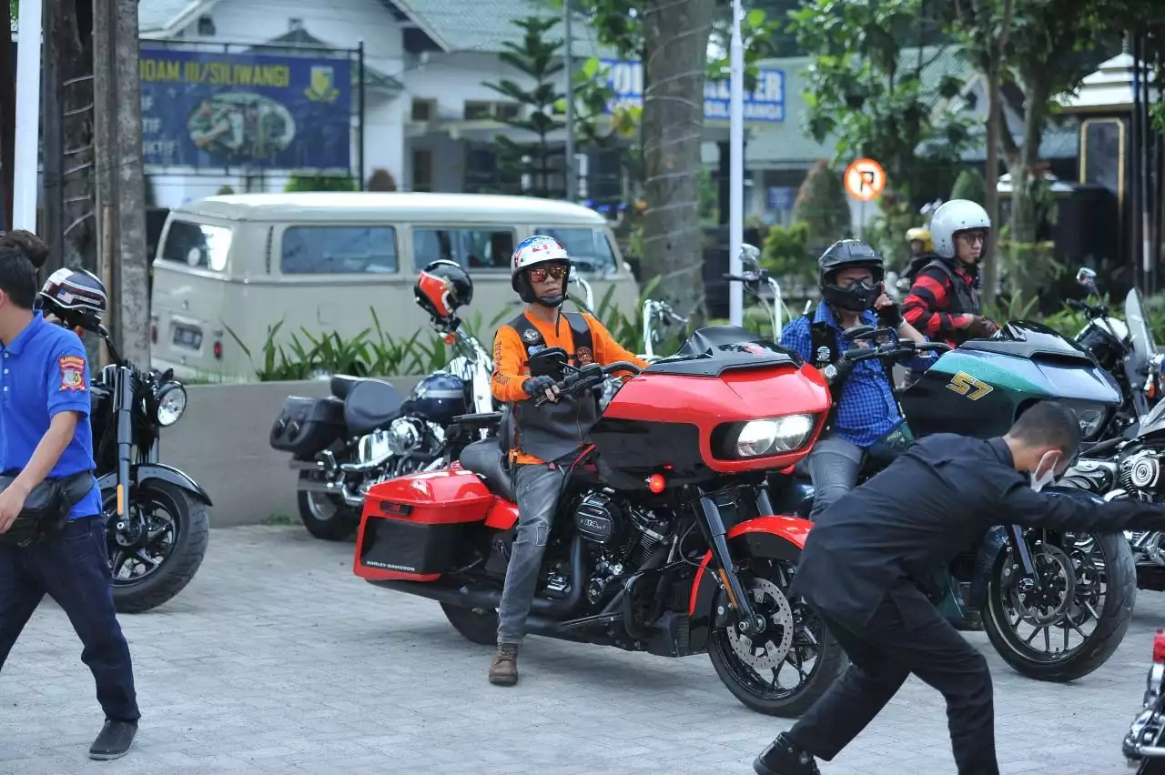 HDCI Bandung Mengecam Keras Pengendara Moge yang Serempet Santri di Ciamis