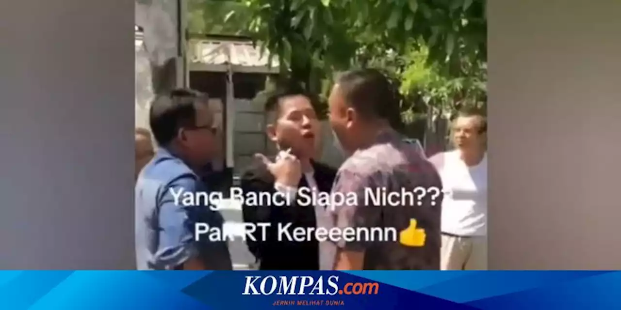 Video Viral Ketua RT Riang Diintimidasi oleh Sejumlah Orang