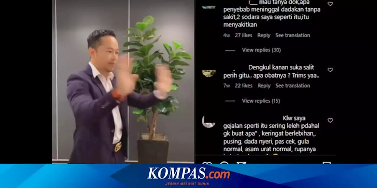 Viral, Video Saran Gerakan Tangan Saat Sakit Jantung, Benarkah Ampuh? Ini Kata Dokter